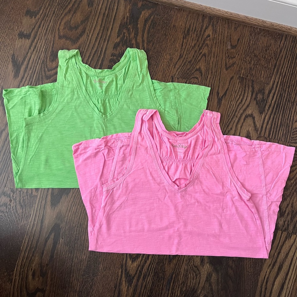 Lilly Pulitzer Cotton Tank Bundle